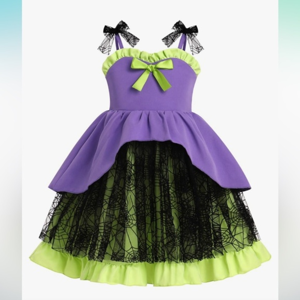 Spider Halloween NWT dress 18-24 Month pageant fall sleeveless outfit toddler